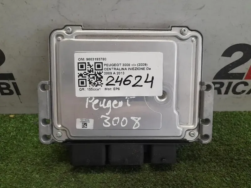 Centralina Iniezione 9663193780 Peugeot 3008 I 2009