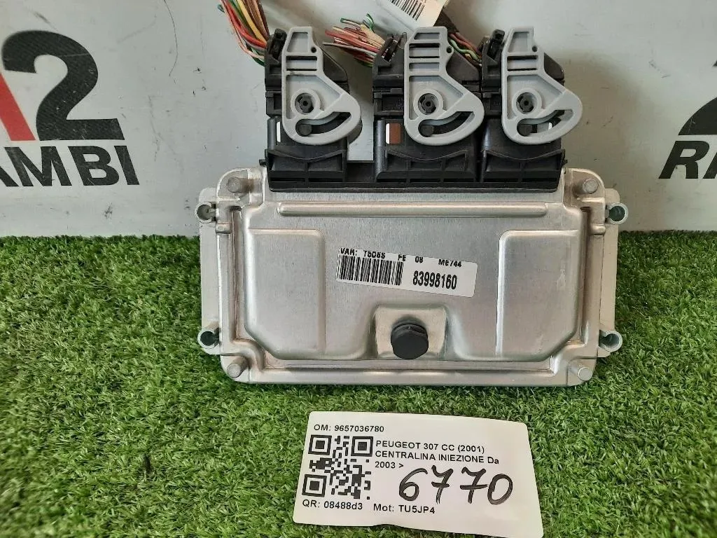 Centralina Iniezione 9657036780 Peugeot 307 CC 2001