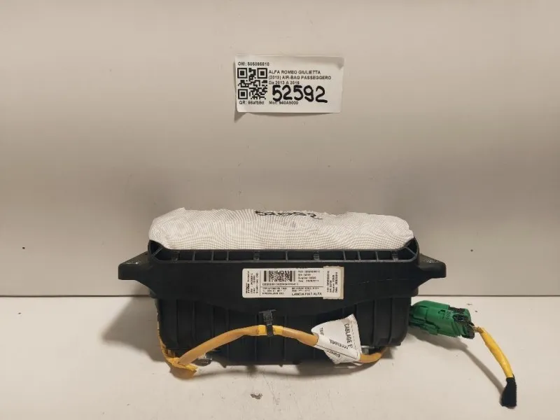 Air-bag Passeggero 505095810 Alfa Romeo Giulietta 2013