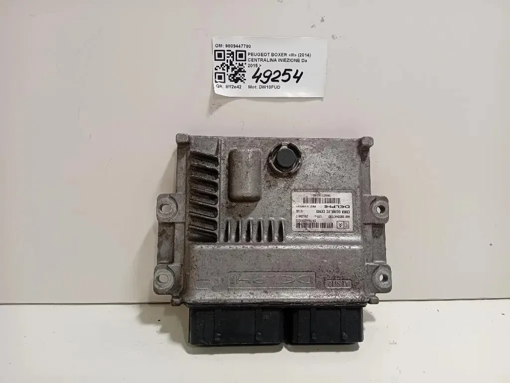 Centralina Iniezione 9809447780 Peugeot Boxer III 2014