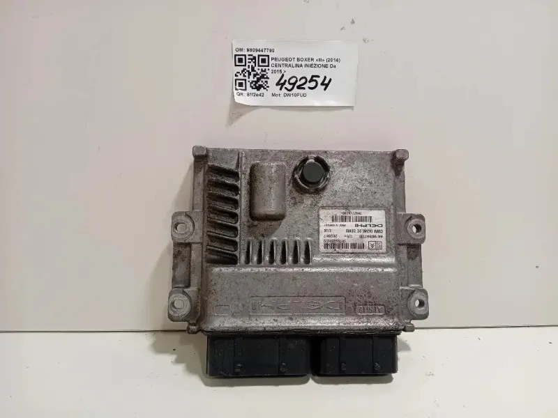 Centralina Iniezione 9809447780 Peugeot Boxer III 2014