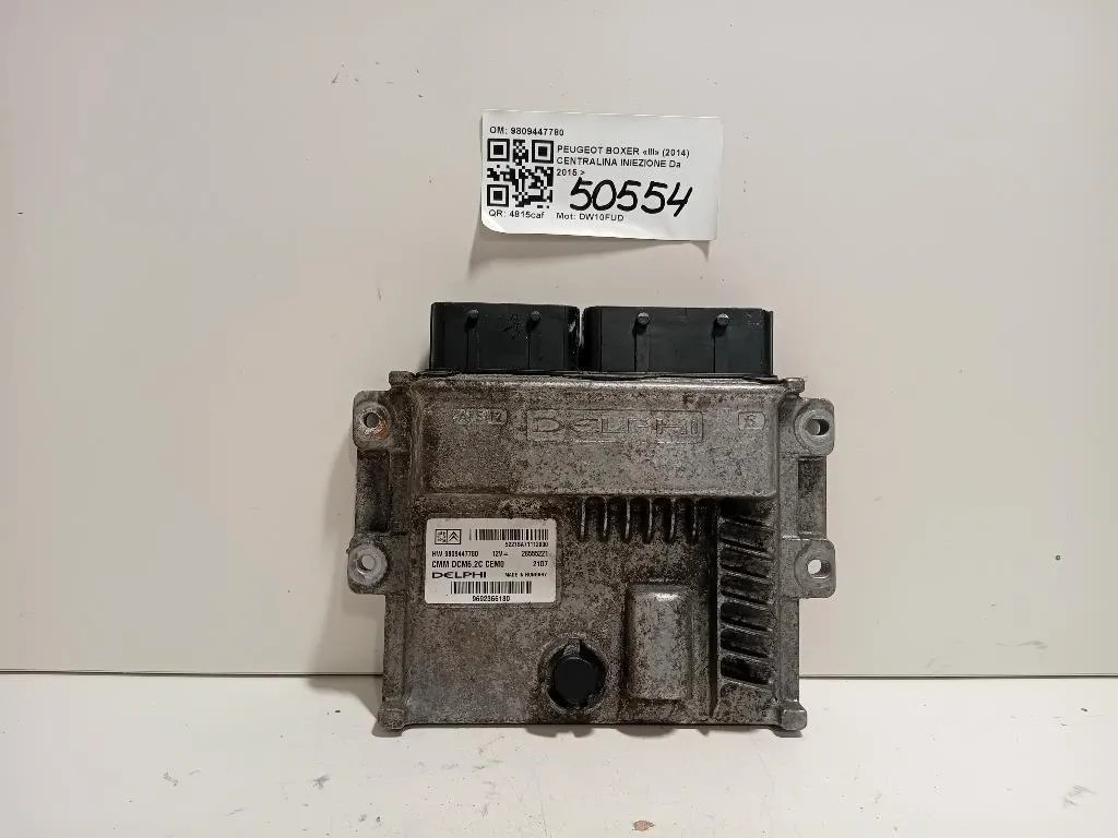 Centralina Iniezione 9809447780 Peugeot Boxer III 2014