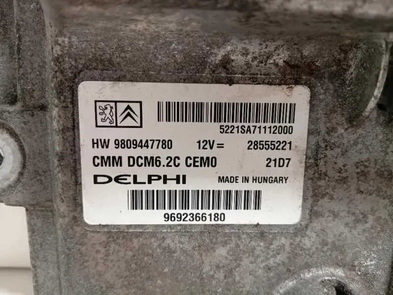 Centralina Iniezione 9809447780 Peugeot Boxer III 2014