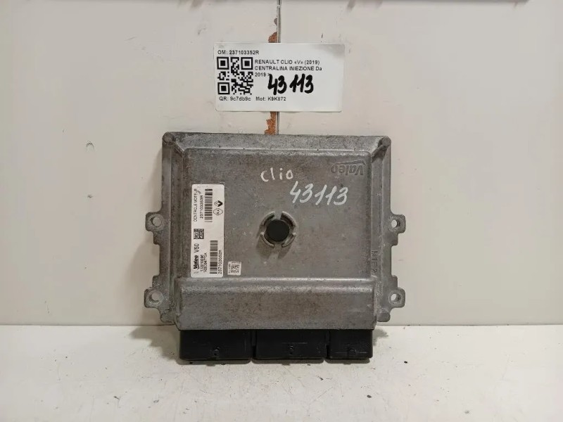 Centralina Iniezione 237103352R Renault CLIO V 2019