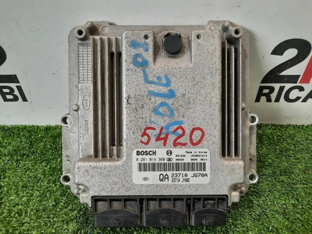 Centralina Iniezione 23710JG70A 0281014360 Renault Koleos I 2008
