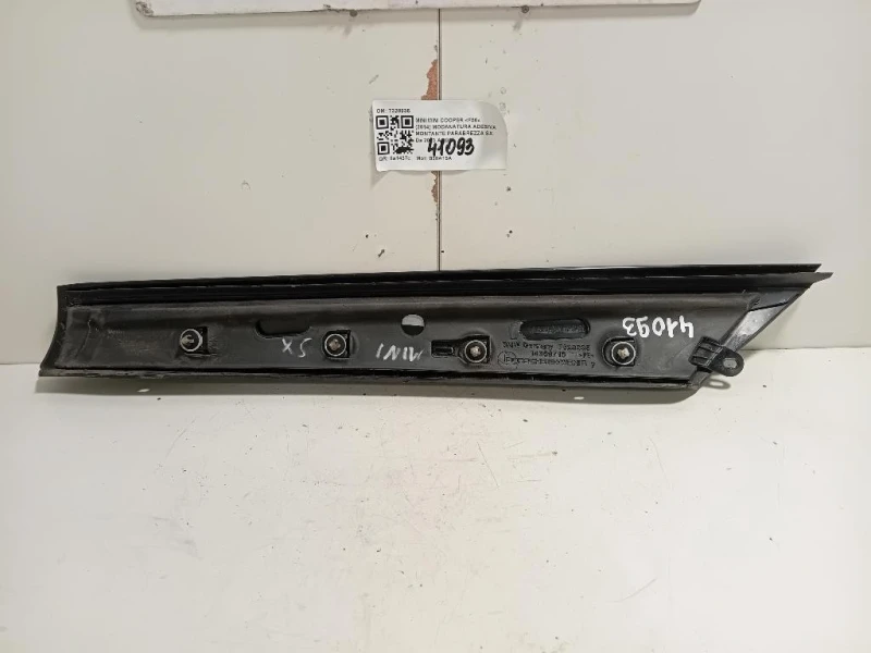 Modanatura Adesiva Montante Parabrezza SX 7328935 Mini MINI Cooper F56 2014