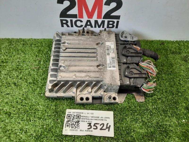 Centralina Iniezione 237104451R Renault Mégane III 2009
