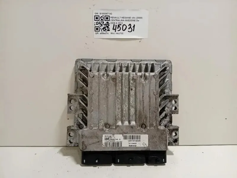Centralina Iniezione S180067142 Renault Mégane III 2009