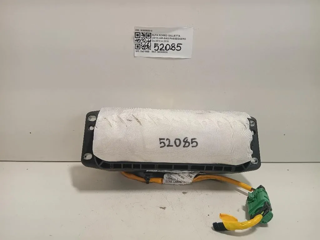 Air-bag Passeggero 505095810 Alfa Romeo Giulietta 2013