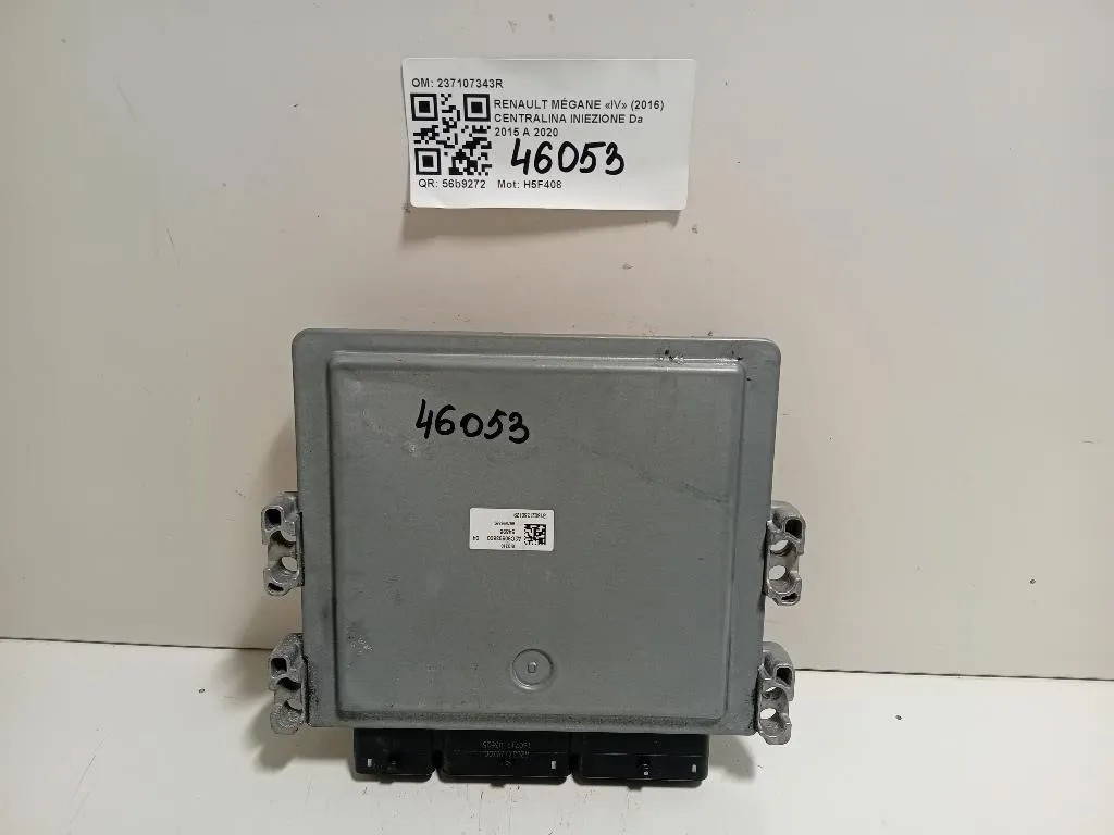 Centralina Iniezione 237107343R Renault Mégane IV 2016
