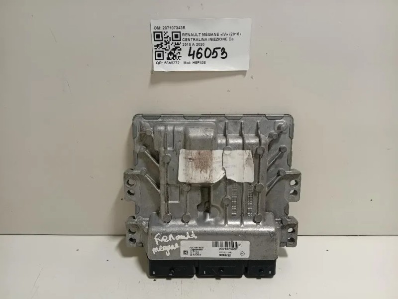 Centralina Iniezione 237107343R Renault Mégane IV 2016
