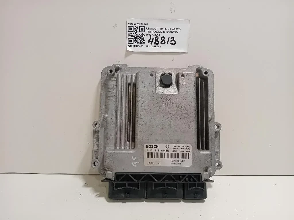 Centralina Iniezione 237101754R Renault Trafic III 2007
