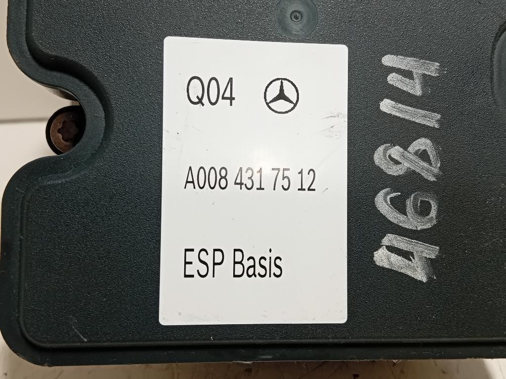 Pompa ABS ANT A008 431 75 12 A0084317512 Mercedes Classe A W176 2013