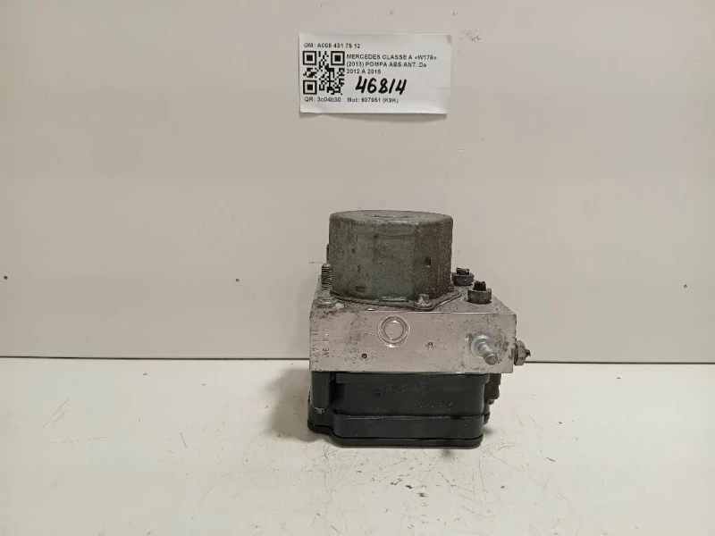 Pompa ABS ANT A008 431 75 12 A0084317512 Mercedes Classe A W176 2013