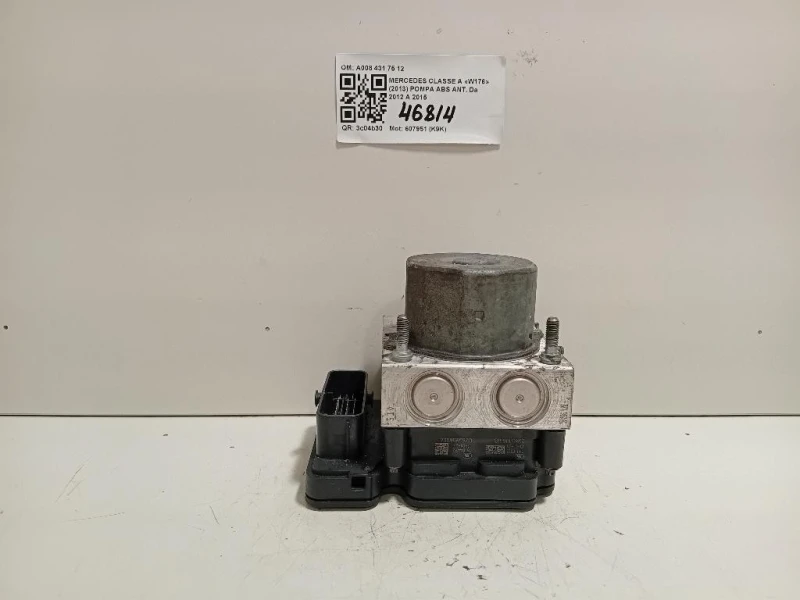 Pompa ABS ANT A008 431 75 12 A0084317512 Mercedes Classe A W176 2013