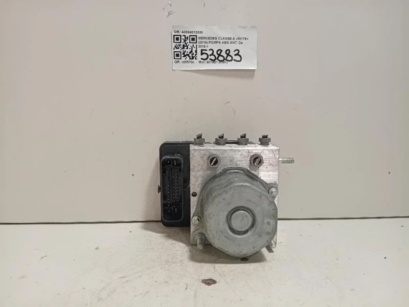Pompa ABS ANT A0004312000 Mercedes Classe A W176 2015