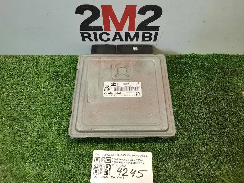 Centralina Iniezione 03L906023LD 03L906023Q 5WP42918AA Seat Ibiza V 6J5 2008