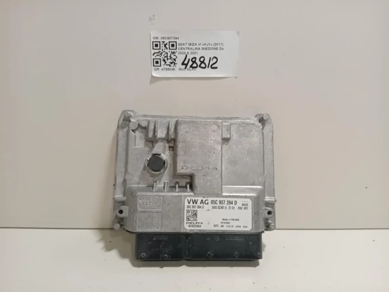 Centralina Iniezione 05C907394 Seat Ibiza VI KJ1 2017