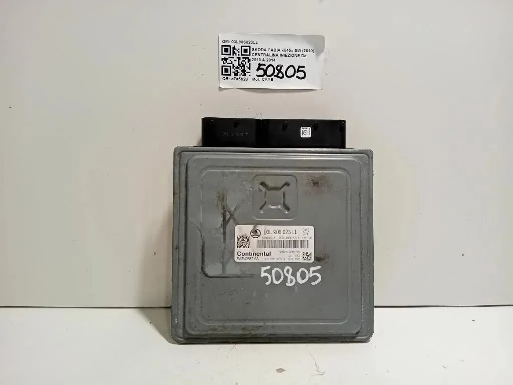 Centralina Iniezione 03L906023LL Skoda Fabia 545 SW 2010