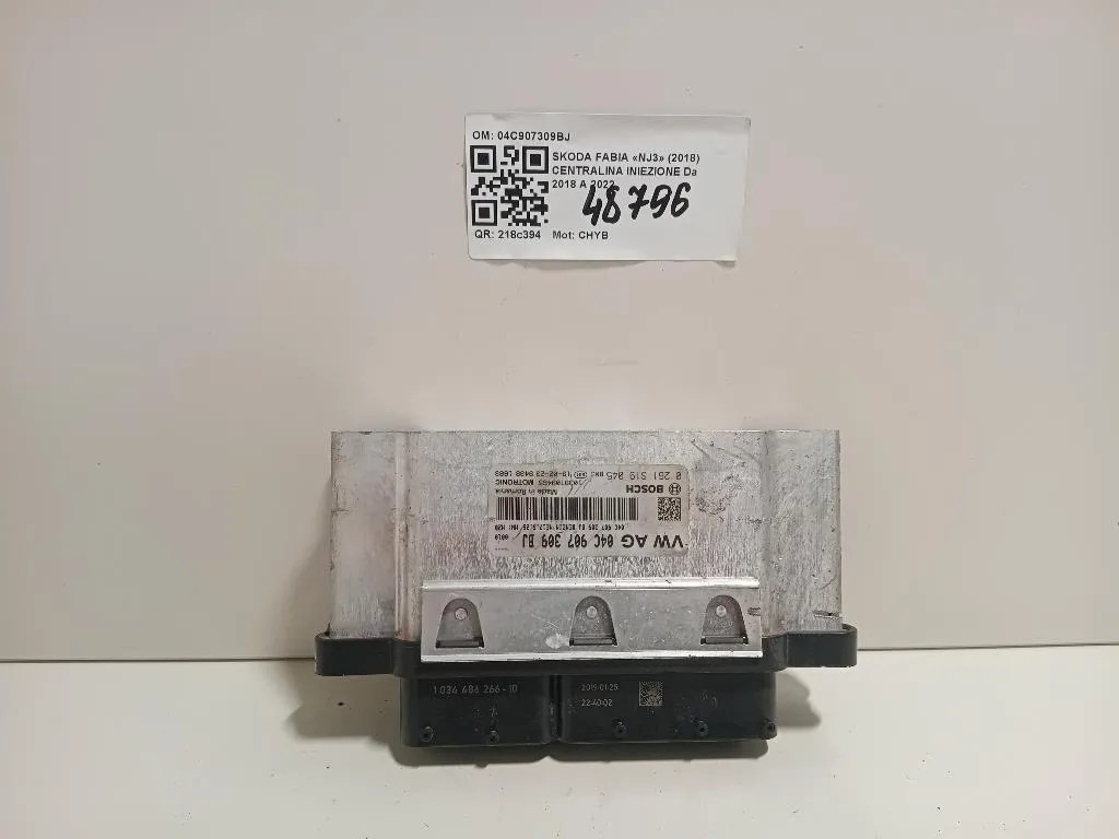 Centralina Iniezione 04C907309BJ Skoda Fabia NJ3 2018