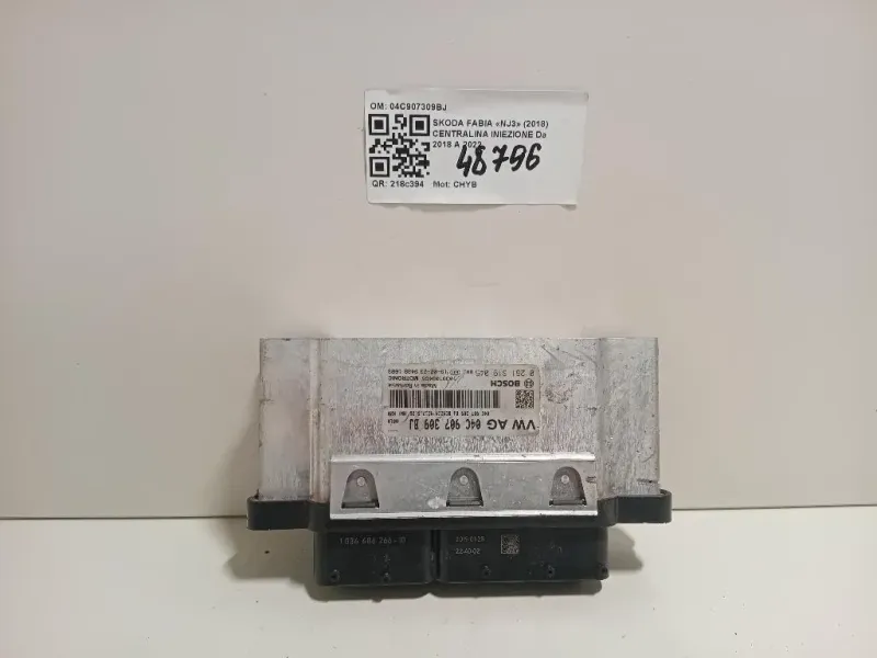 Centralina Iniezione 04C907309BJ Skoda Fabia NJ3 2018