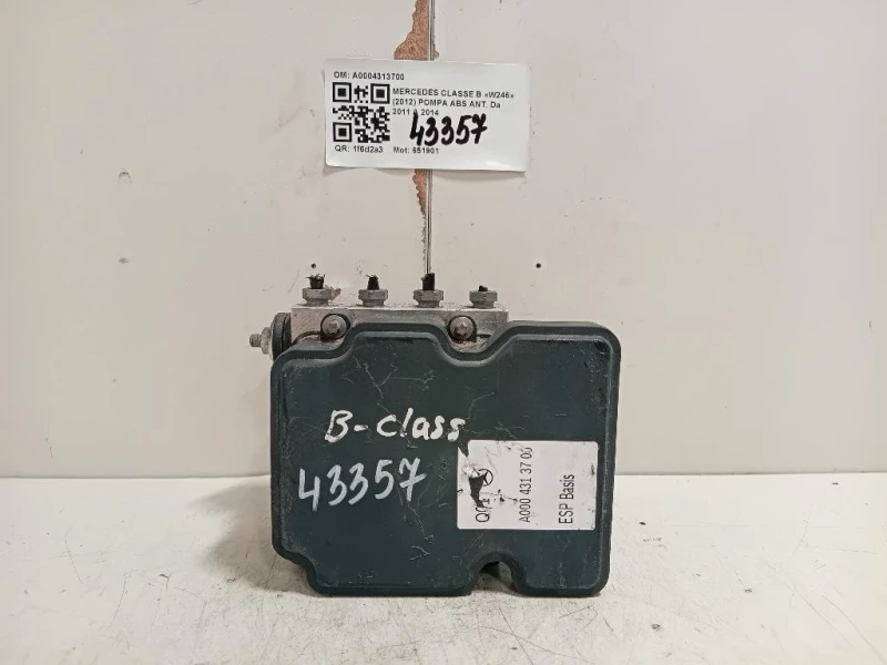 Pompa ABS ANT A0004313700 Mercedes Classe B W246 2012