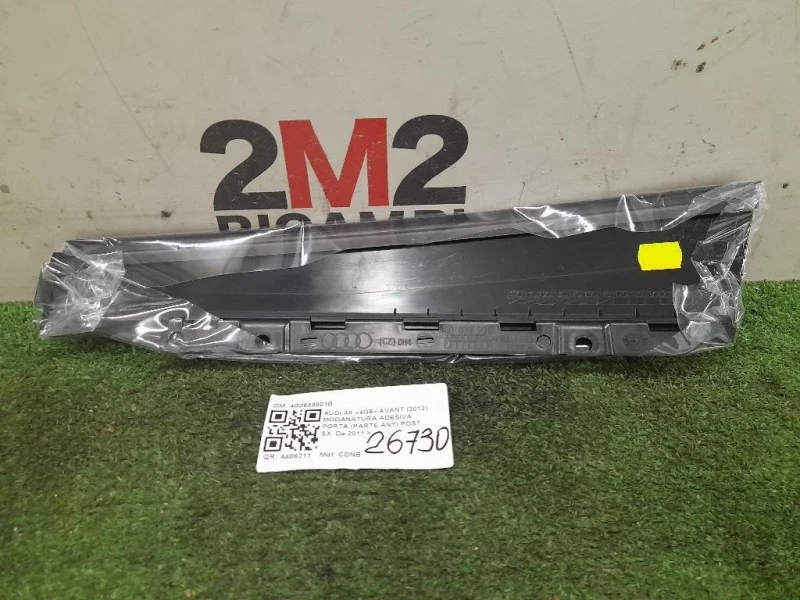 Modanatura Adesiva Porta Parte ANT POST SX 4G0839901B Audi A6 4G5 Avant 2012