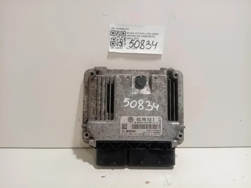 Centralina Iniezione 03C906016D Skoda Octavia 1Z3 2009