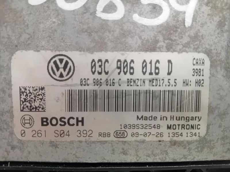 Centralina Iniezione 03C906016D Skoda Octavia 1Z3 2009