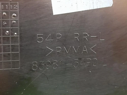 Modanatura Adesiva Porta Parte ANT POST SX 7745054P00000 Suzuki Vitara II 2015