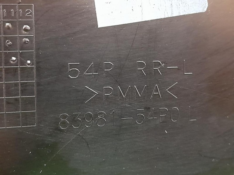 Modanatura Adesiva Porta Parte ANT POST SX 7745054P00000 Suzuki Vitara II 2015