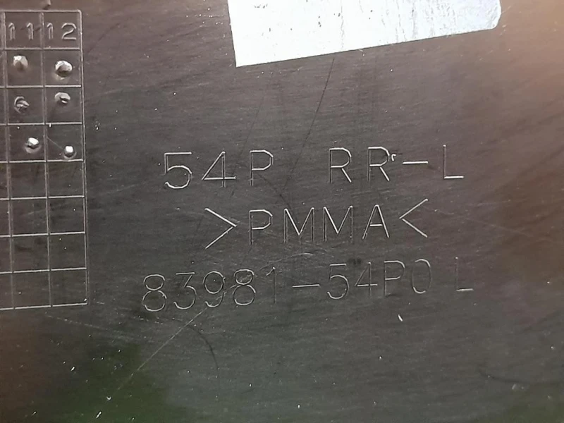 Modanatura Adesiva Porta Parte ANT POST SX 7745054P00000 Suzuki Vitara II 2015