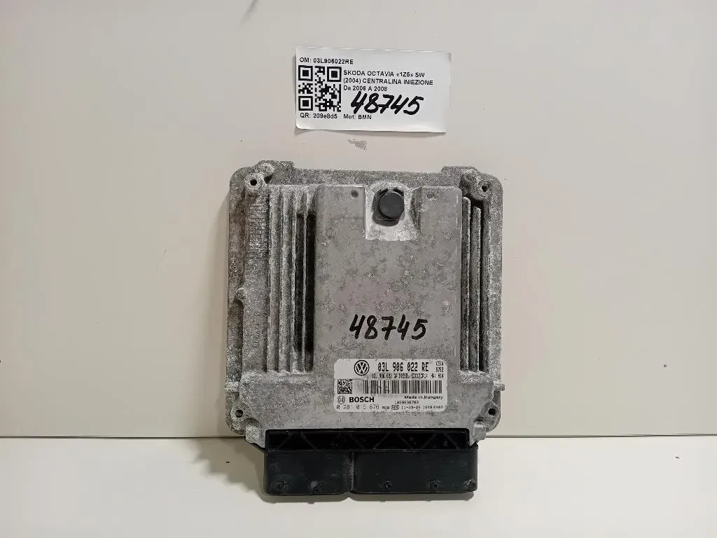 Centralina Iniezione 03L906022RE Skoda Octavia 1Z5 SW 2004