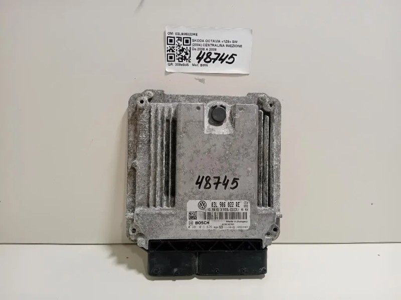Centralina Iniezione 03L906022RE Skoda Octavia 1Z5 SW 2004