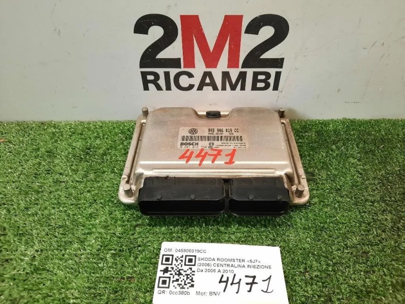 Centralina Iniezione 045906019CC MOTORE Skoda Roomster 5J7 2006