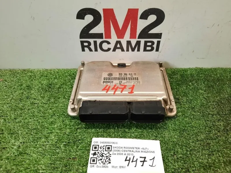 Centralina Iniezione 045906019CC MOTORE Skoda Roomster 5J7 2006