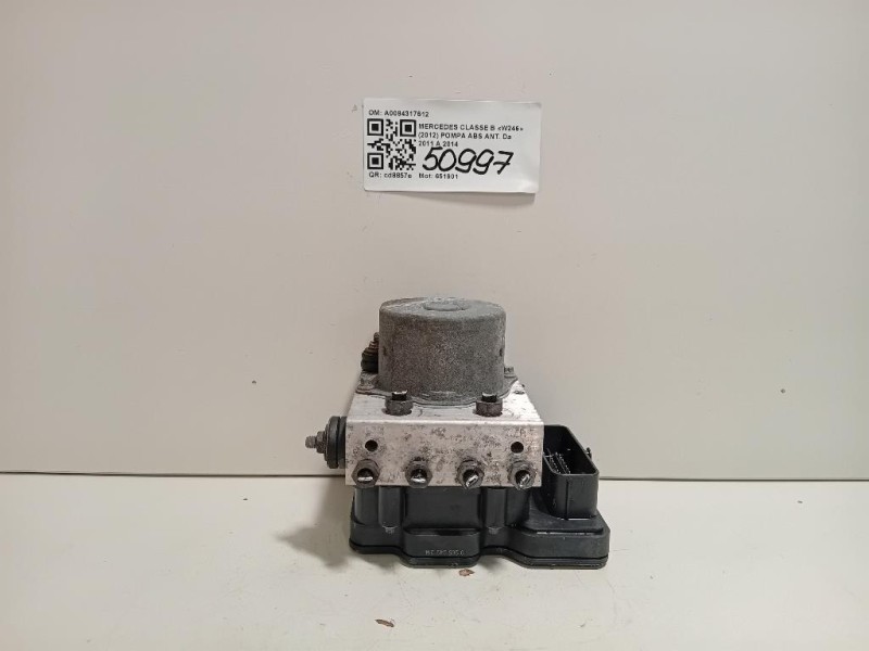 Pompa ABS ANT A0084317512 Mercedes Classe B W246 2012