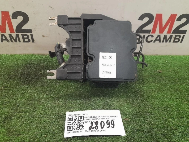 Pompa ABS ANT A0084319212 Mercedes Classe B W246 2012