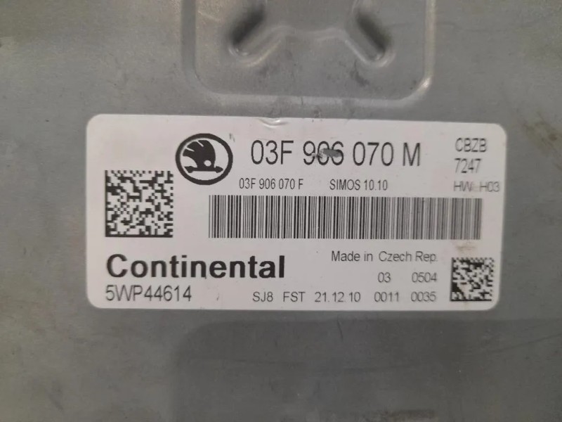 Centralina Iniezione 03F906070M Skoda YETI 2010