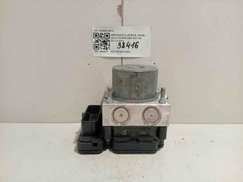 Pompa ABS ANT A0094316412 Mercedes Classe B W246 2012