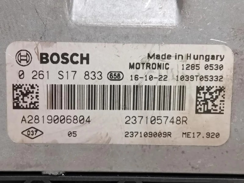 Centralina Iniezione A2819006804 Smart Forfour 453 2015