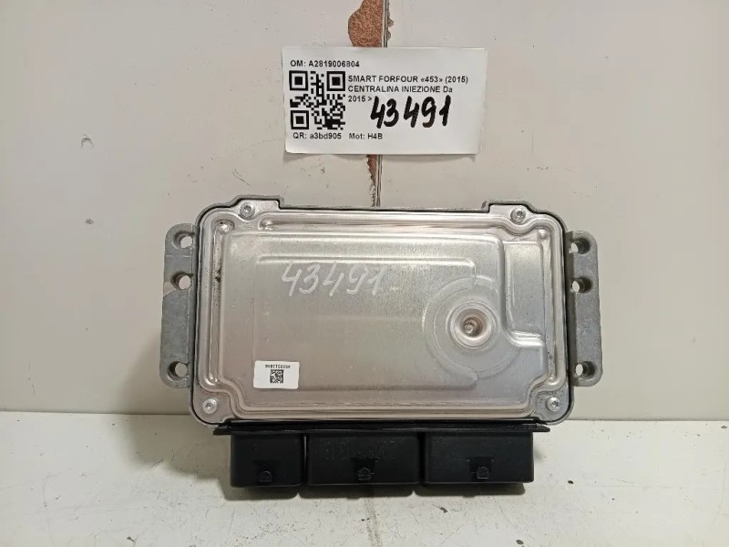 Centralina Iniezione A2819006804 Smart Forfour 453 2015