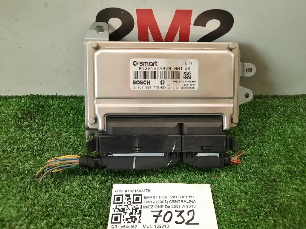 Centralina Iniezione A1321502379 Smart Fortwo Cabrio 451 2007