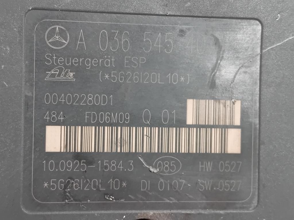 Pompa ABS ANT A0054310312 Mercedes Classe C W203 2000