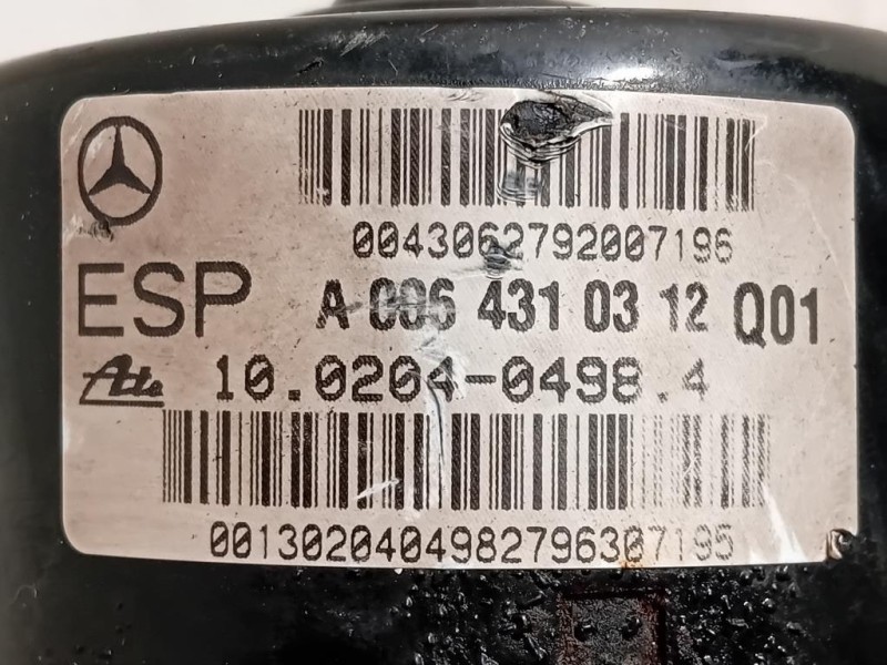 Pompa ABS ANT A0054310312 Mercedes Classe C W203 2000