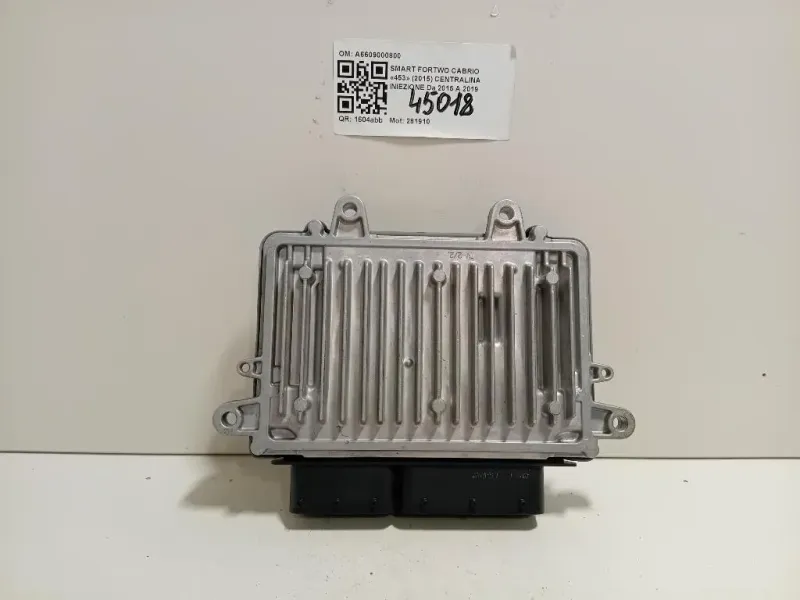 Centralina Iniezione A6609000800 Smart Fortwo Cabrio 453 2015