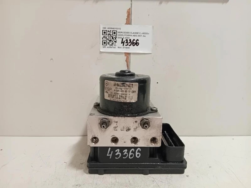 Pompa ABS ANT A0054310312 Mercedes Classe C W203 2000