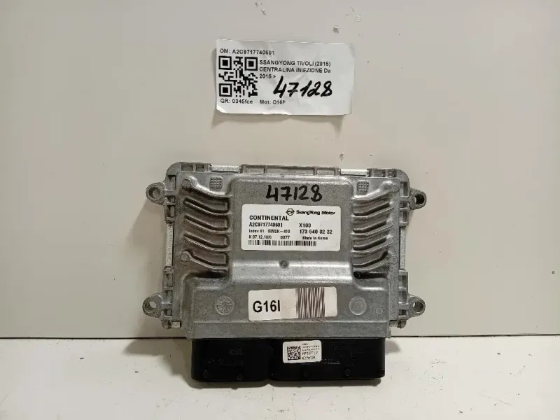 Centralina Iniezione 1735400232 A2C9717740601 Ssangyong Tivoli 2015