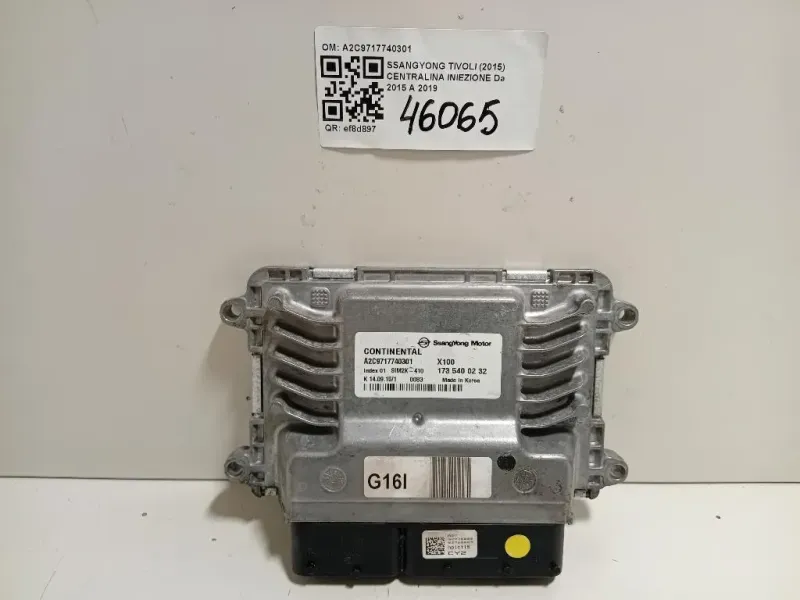 Centralina Iniezione A2C9717740301 Ssangyong Tivoli 2015