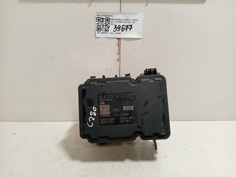 Pompa ABS ANT A1724314312 Mercedes Classe C W204 2011